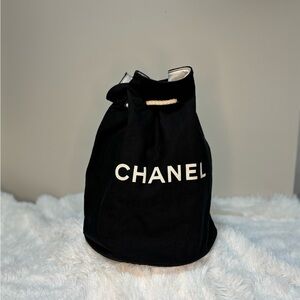 Authentic Chanel Beach Bucket Tote/Backpack